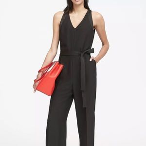 Banana Republic v neck jumpsuit wide leg 2 new